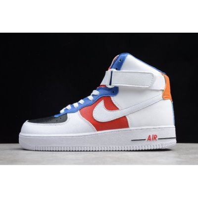 Nike Air Force 1 '07 Wb Beyaz / Kırmızı / Siyah / Mavi Kaykay Ayakkabı Türkiye - IA5EB20M